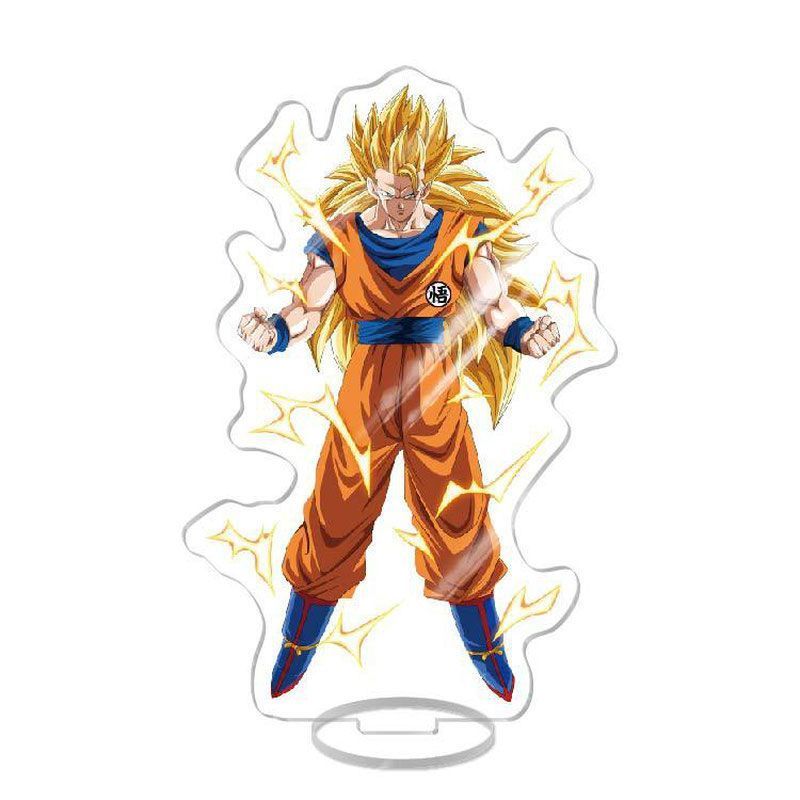 ドラゴンボールの可愛いアクリルスタンド。2Dの日本の漫画風デ - Desk Accessories のレビューと価格