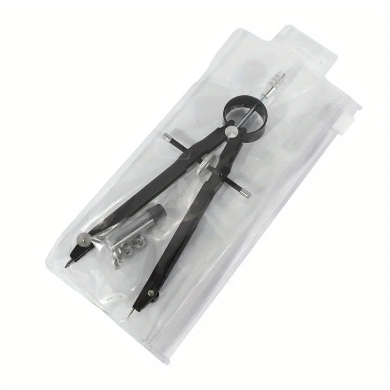 1個入り プロフェッショナルコンパス幾何学セット。ロック機能 - Math Geometry Set With Compass のレビューと価格