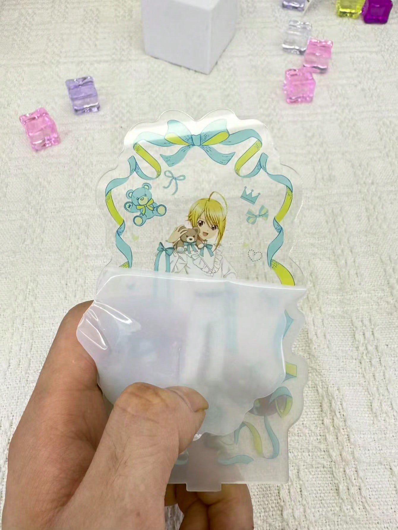 アニメのアクリル製スタンド、かわいいキャラクターのディスプレ - Desk Accessories のレビューと価格