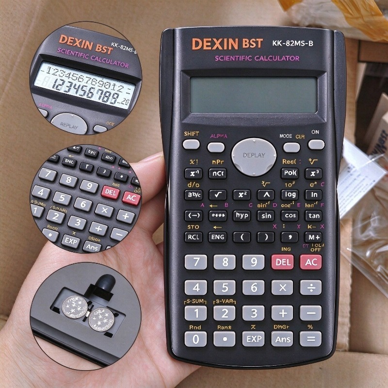 ポータブル 2 行関数電卓 240 機能ハンドヘルド学生用電 - Scientific Calculator For Secondary School のレビューと価格