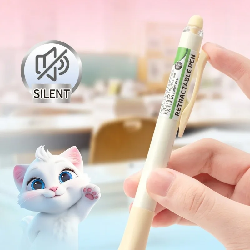 AiHao 熱消去式ゲルペン、静音クリック式、姿勢矯正機能付 - Retractable Eraser Pen Click のレビューと価格