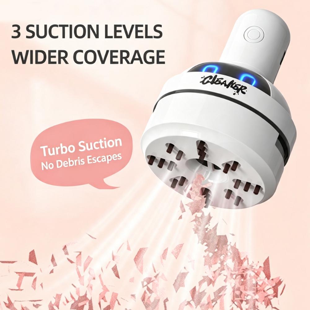 卓上用掃除機、USB充電式、3段階の吸引力調整、小型で可愛ら - Mini Desktop Vacuum Cleaner For Eraser Dust のレビューと価格