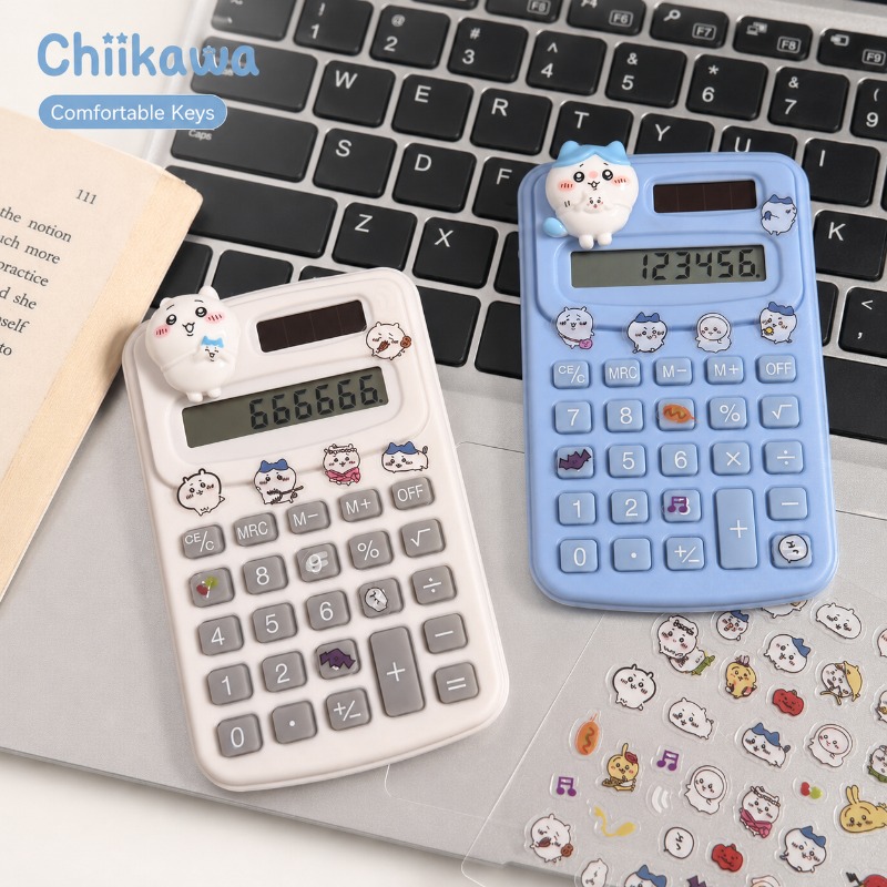 かわいいちいかわポータブルミニ電卓ステッカー付き静音正確快適 - Scientific Calculator For Secondary School のレビューと価格