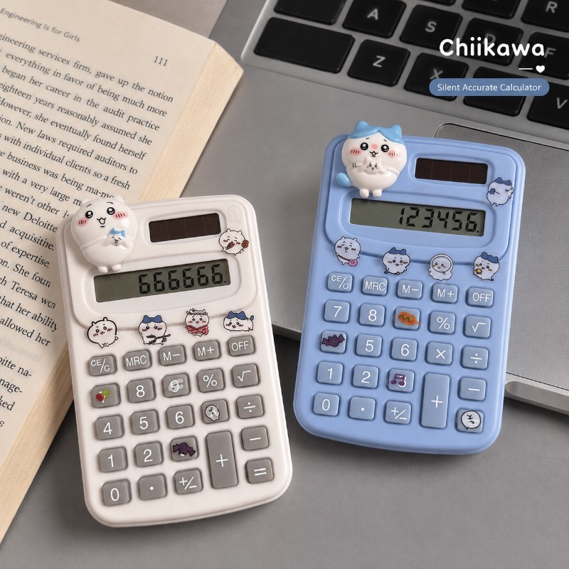 かわいいちいかわポータブルミニ電卓ステッカー付き静音正確快適 - Scientific Calculator For Secondary School のレビューと価格