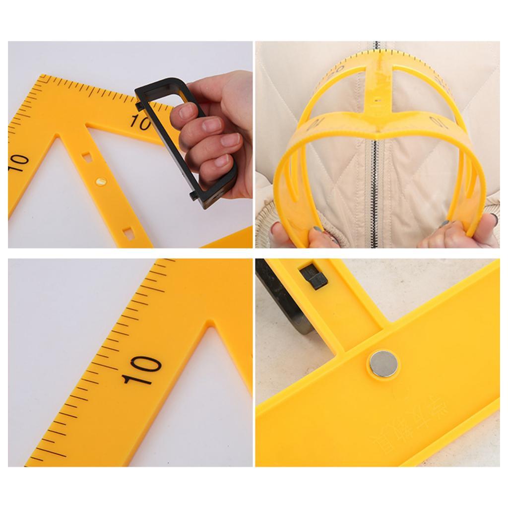 教室、学校、オフィス、家庭での使用に最適な、デジタル角度計付 - Math Geometry Set With Compass のレビューと価格