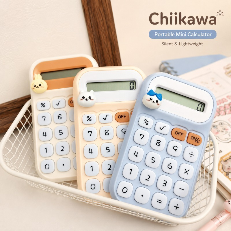 かわいいちいかわポータブルミニ電卓 静音で正確な軽量ポケット - Scientific Calculator For Secondary School のレビューと価格